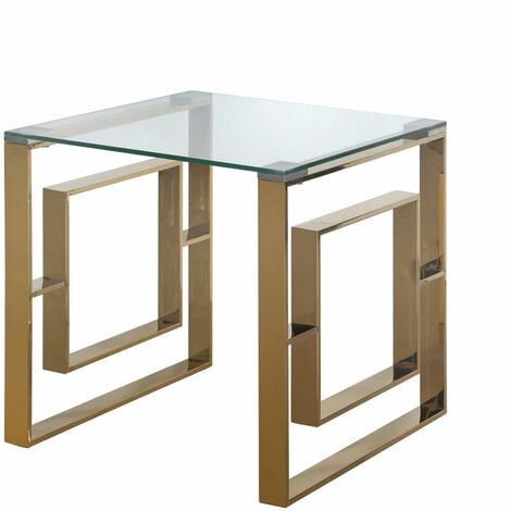 55cm Metal Sofa Side Table For Living