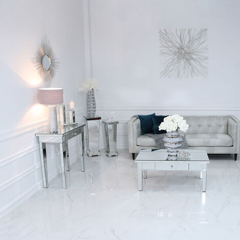 Classic Mirror Console Table