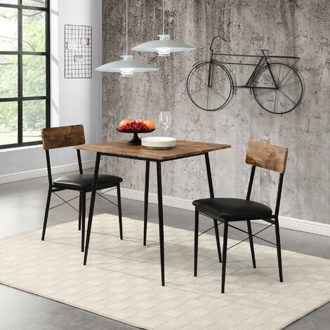 2 Seater Dining Set 3 Piece, Two Seater Table And Chairs For Kitchen