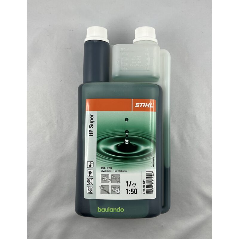 Olio motore a due tempi STIHL, HP Super, olio a 2 tempi 1 L, flacone  dosatore 07813198054