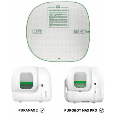 Petkit – Tapis de litière intérieur magnétique anti-griffure – Waterproof – Dimensions 42 x 42 cm – Compatible Pura Max 2 et Purobot Max Pro