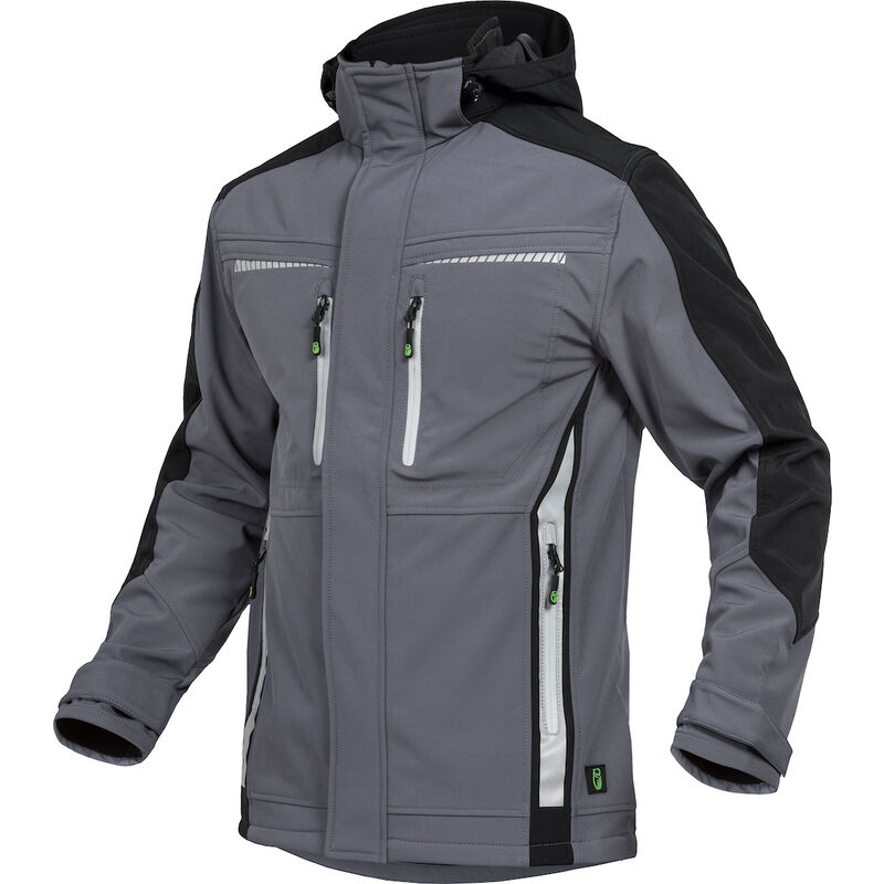 Chaqueta De Trabajo softshell grisnegro talla xl