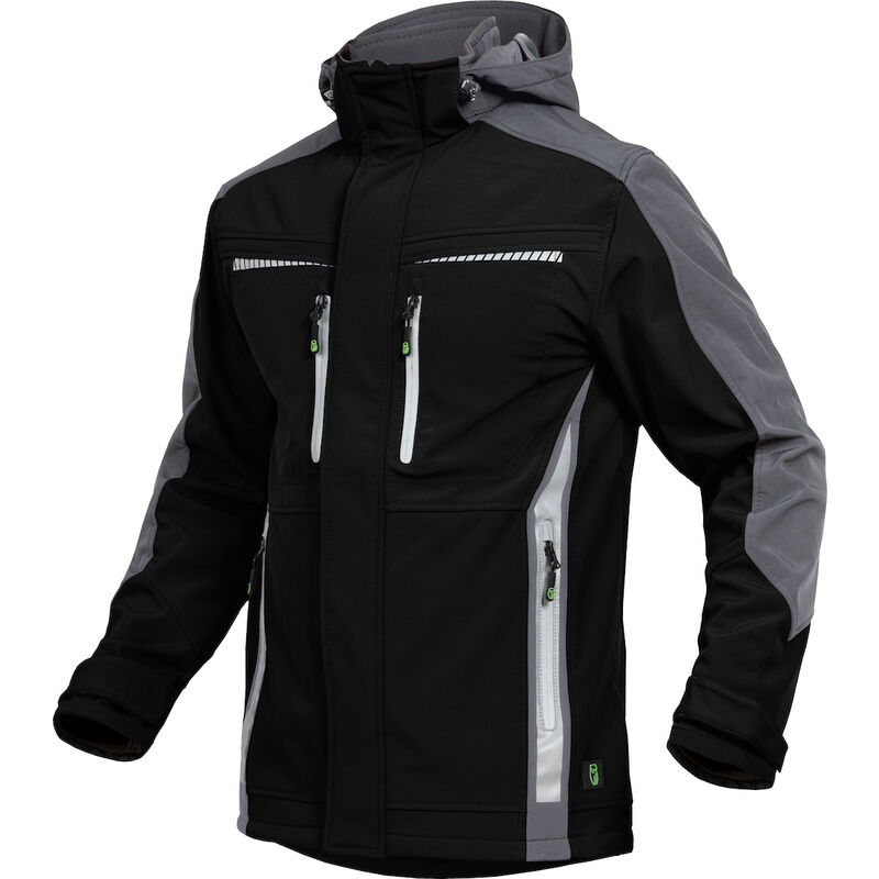 Chaqueta De Trabajo softshell negragris talla xxxxxl