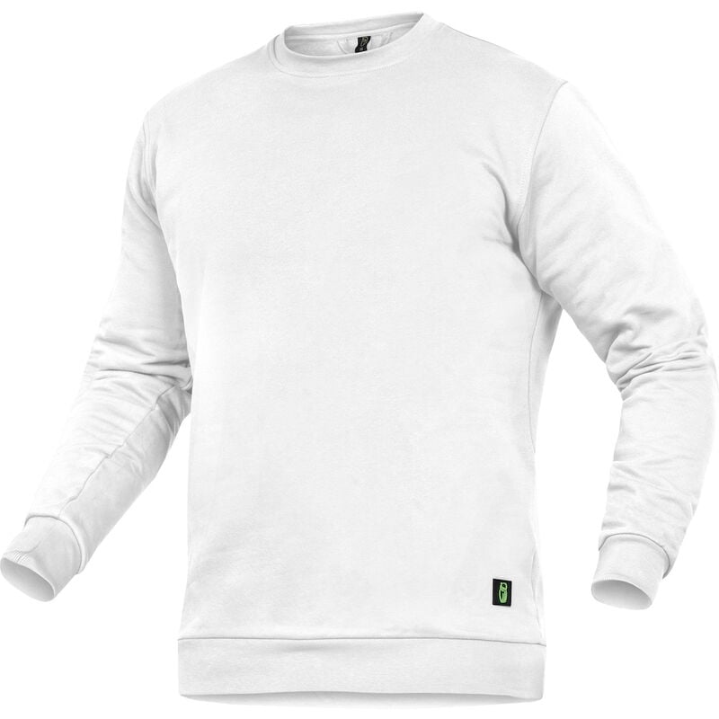 Jersey De Trabajo sudadera cuello redondo blanco talla xxxl