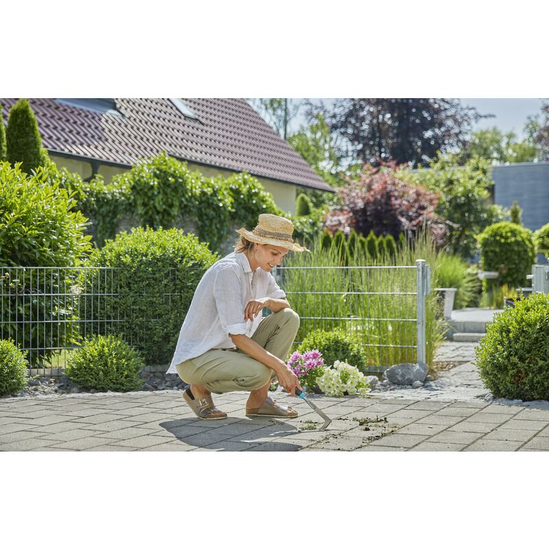 8x Spazzola per Fughe in Set , Spazzole di Ricambio, Rimozione Muschio e  Erbacce, da Giardino, Naturale/Ottone