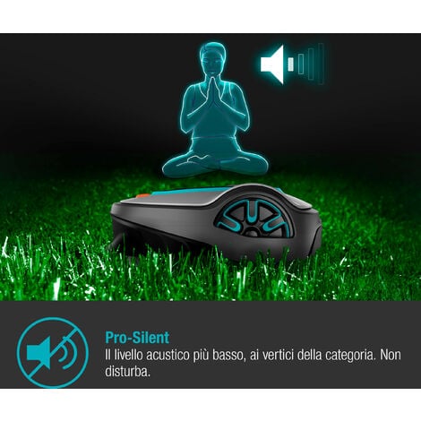 GARDENA Robot tagliaerba SILENO Life set smart: fino a 1500 m² ...