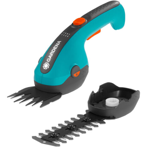 GARDENA Set forbici per erba a batteria + lama rifilasiepi ClassicCut ...