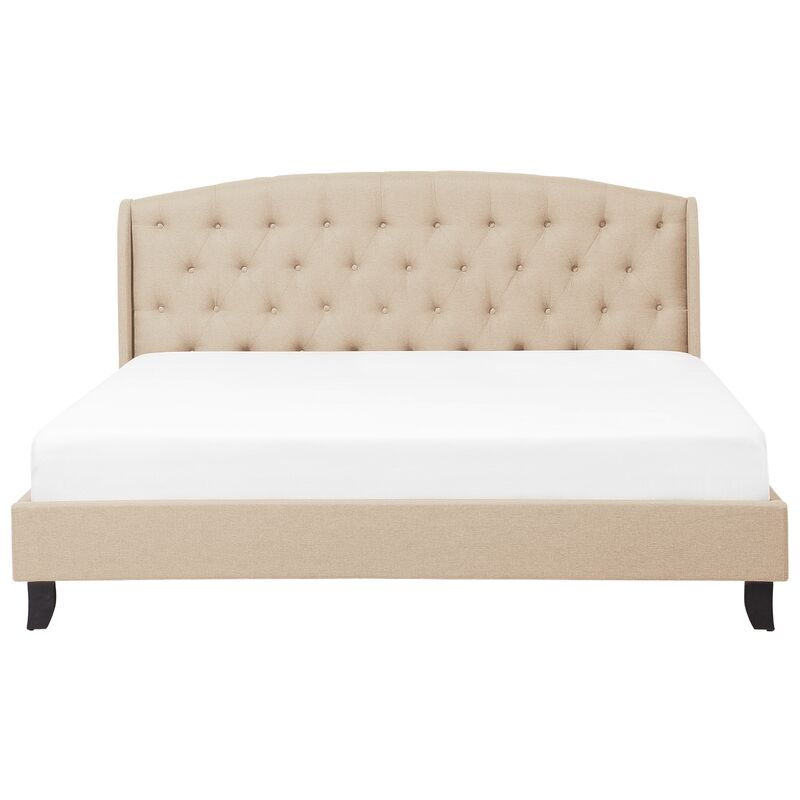 Castagnier upholstered outlet standard bed