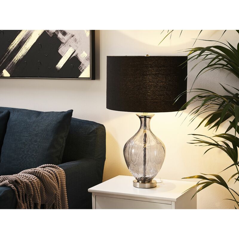 Glass Bedside Table Lamp 70 Cm Classic, Argos Birdcage Table Lamps For Living Room