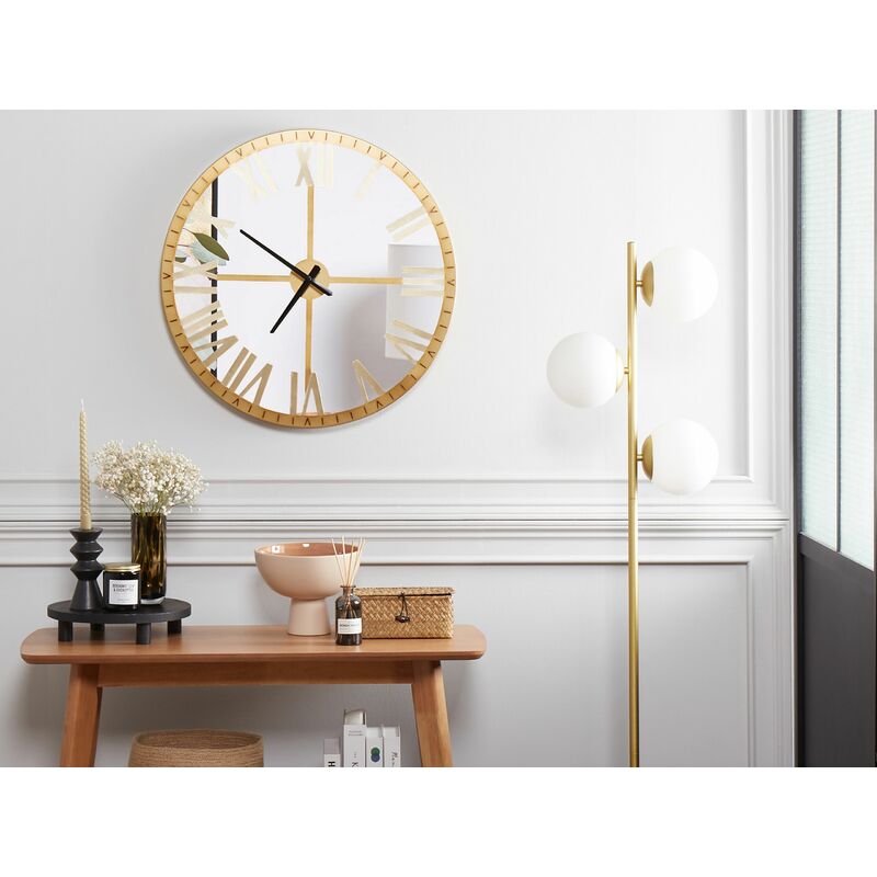 Sunburst 22.5 Indoor/Outdoor Wall Clock with Hygrometer and