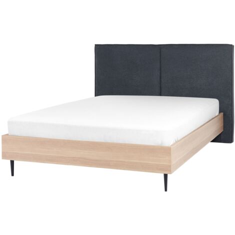Bed Fabric IZERNORE 140 x 200 cm (EU Double) Dark Grey (1/5)