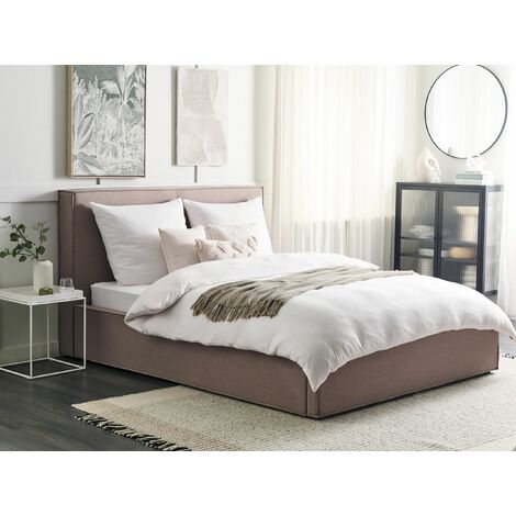 Taupe ottoman outlet bed