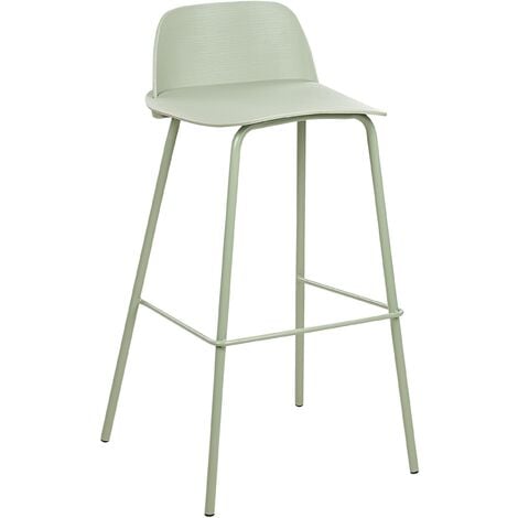 Green metal deals bar stools