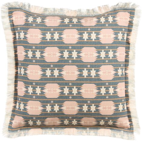 Throw Cushion DIANTHUS 60 x 60 cm Multicolour Geometric Pattern (1/5)