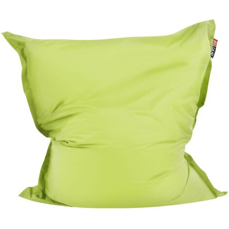 Bean Bag Cover FUZZY 180 cm 140 cm Lime Green