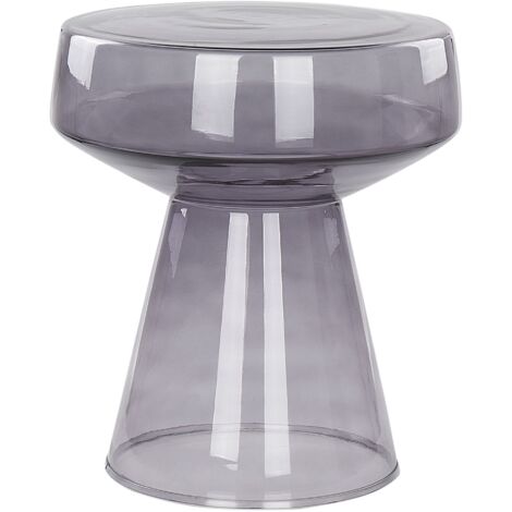 Side Table LAGUNA Glass Grey (1/5)