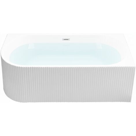 Corner Bath GOCTA Left Hand 1690 x 800 mm White (1/5)