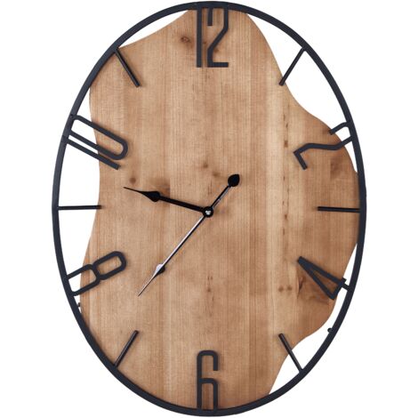 Wall Clock MEYNES 46 cm Metal Black
