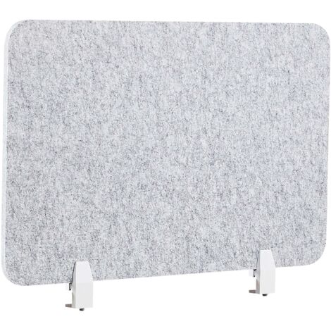 Desk Screen PET Acoustic Board Fabric Upholstered 130 X 40