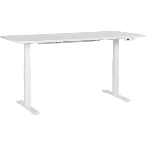Electric Adjustable Standing Desk DESTINES White 180 cm 80 cm