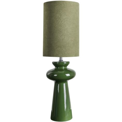 Table Lamp OTEROS Olive Green