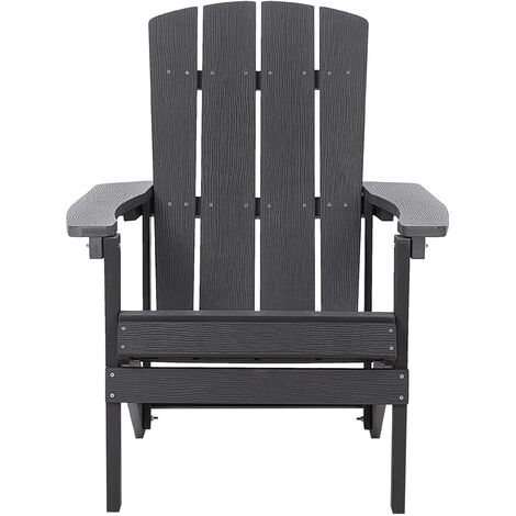 Dark gray outlet adirondack chairs