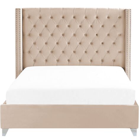 Nailhead trim on sale bed frame