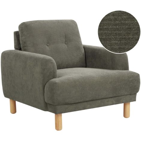 Armchair TUVE Corduroy Dark Green (1/5)