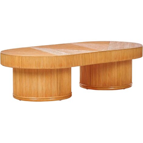 Garden Coffee Table AIROLE Rattan Brown (1/5)