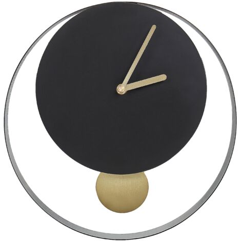 Wall Clock MAGLAND 30 cm Metal Black (1/5)