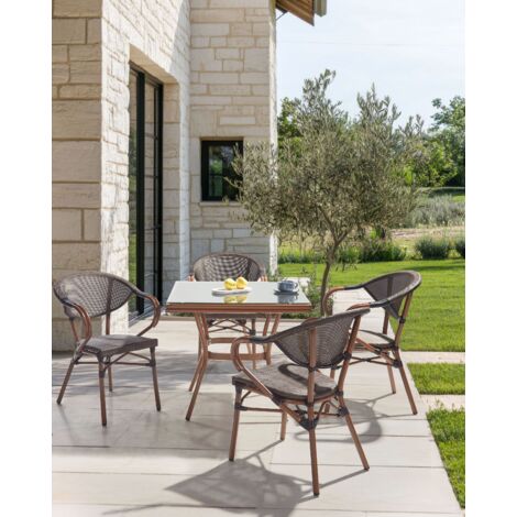 aluminium frame garden chairs