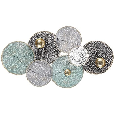 Modern Contemporary Decorative Wall Art Deco Accent Piece Multicolour Polonium