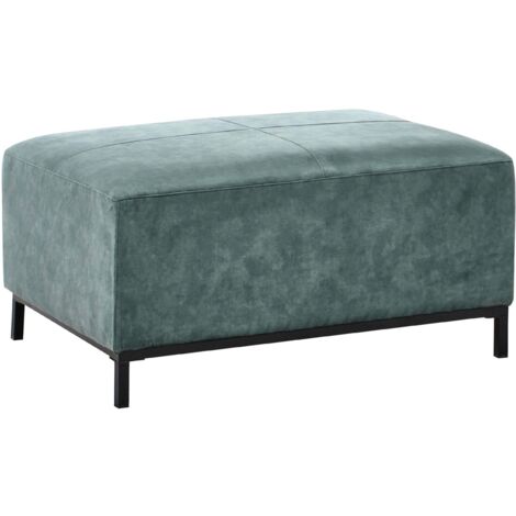 Ottoman OSLO Velvet Teal