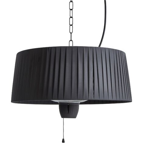 Hanging Infrared Patio Heater ASCEA 1500 W Black