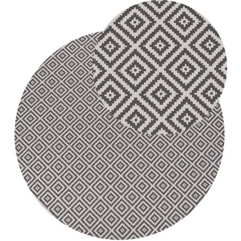 Outdoor Rug THRISSUR Grey ø 160 cm (1/5)