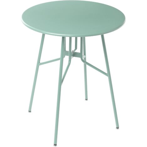 Bistro Table TALTAL 64 cm 64 cm Metal Light Green (1/5)