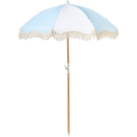 Patio Parasol 155 cm MONDELLO Light Blue (1/5)