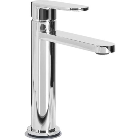 Basin Mixer Tap COLHUE Brass Silver (1/5)
