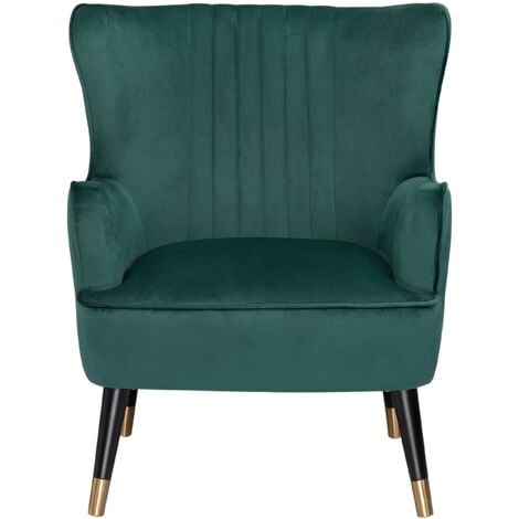 Emerald wingback deals chair