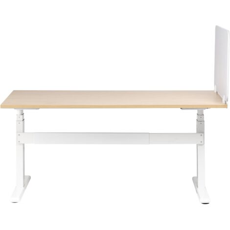 Desk Screen 80 x 50 cm Off-White SPLIT
