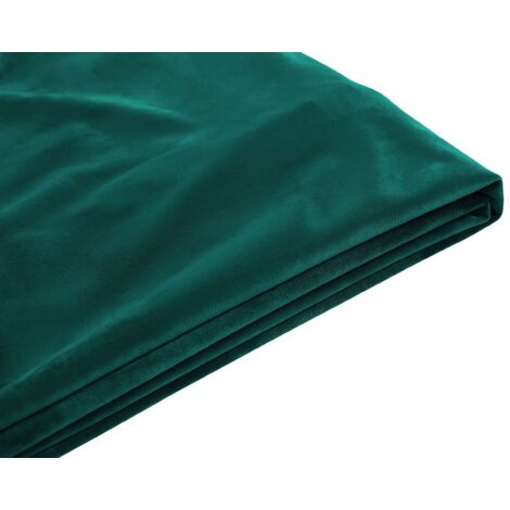 Bed Frame Cover Velvet FITOU 160 x 200 cm Emerald Green