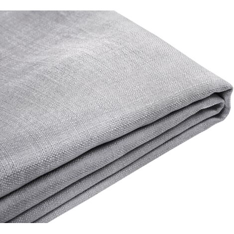 Bed Frame Cover FITOU 180 x 200 cm Light Grey