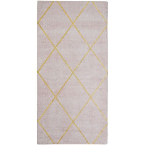 Rug ATIKE Pink 80 x 150 cm Viscose (1/5)