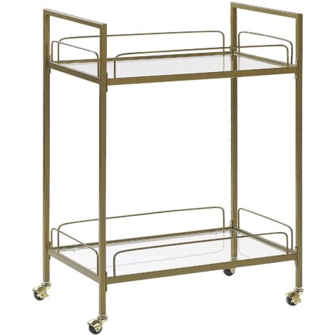 Kitchen Trolley VENETA Metal Gold (1/5)