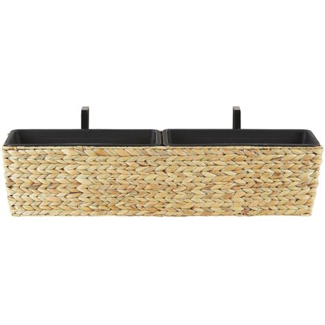 Plant Pot KAWALA 80 cm Sand Beige (1/5)