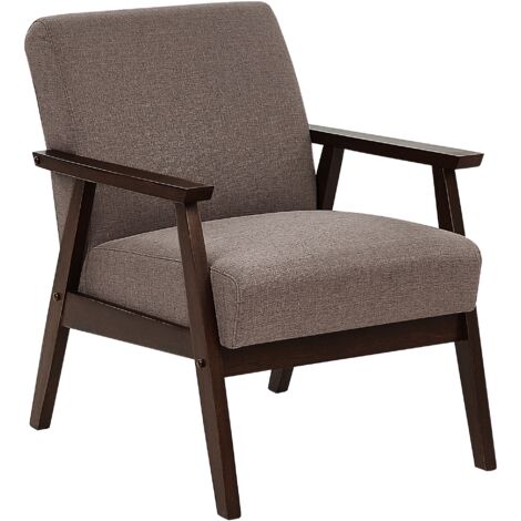 Dark wood accent chair hotsell