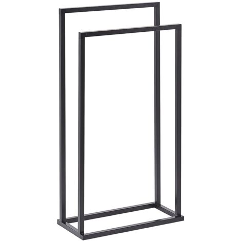 Towel Stand RECREO Metal Black (1/5)