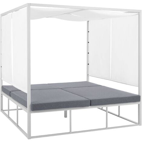 Canopy bed online for adjustable base