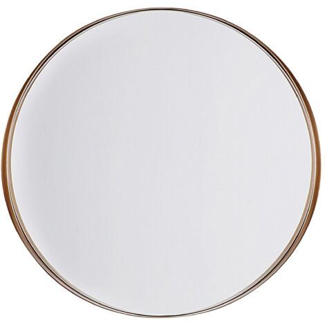Wall Mirror PINEY 40 cm 40 cm Metal Copper (1/5)