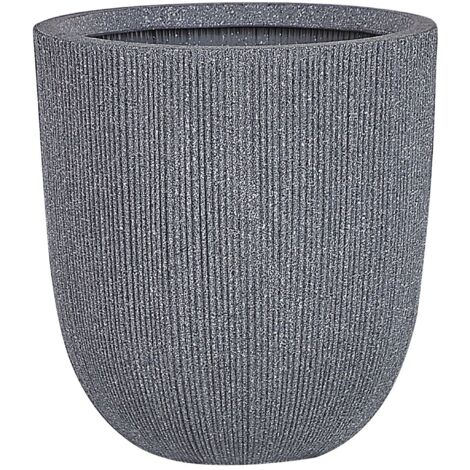 Plant Pot CHIOS 31 cm Grey